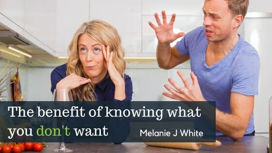Knowing What You Don't Want | Melanie White
